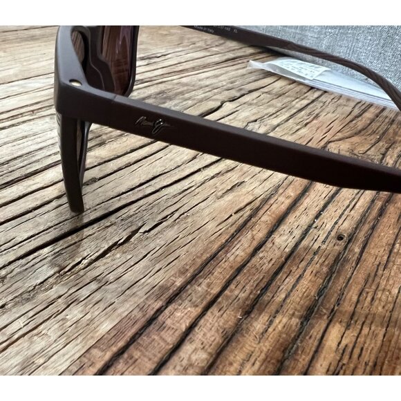 Maui Jim $309 NIB H672-01 Hulili Polarized Sunglasses Brown bronze - Picture 6 of 9